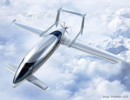 VoltAero - Cassio hybrid-electric aircraft